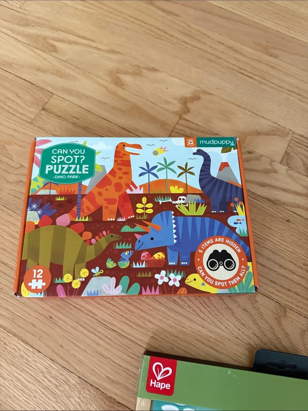 NWT Jigsaw Puzzle bundle (x3) - Green Wooden Dinosaur Jigsaw for Kids